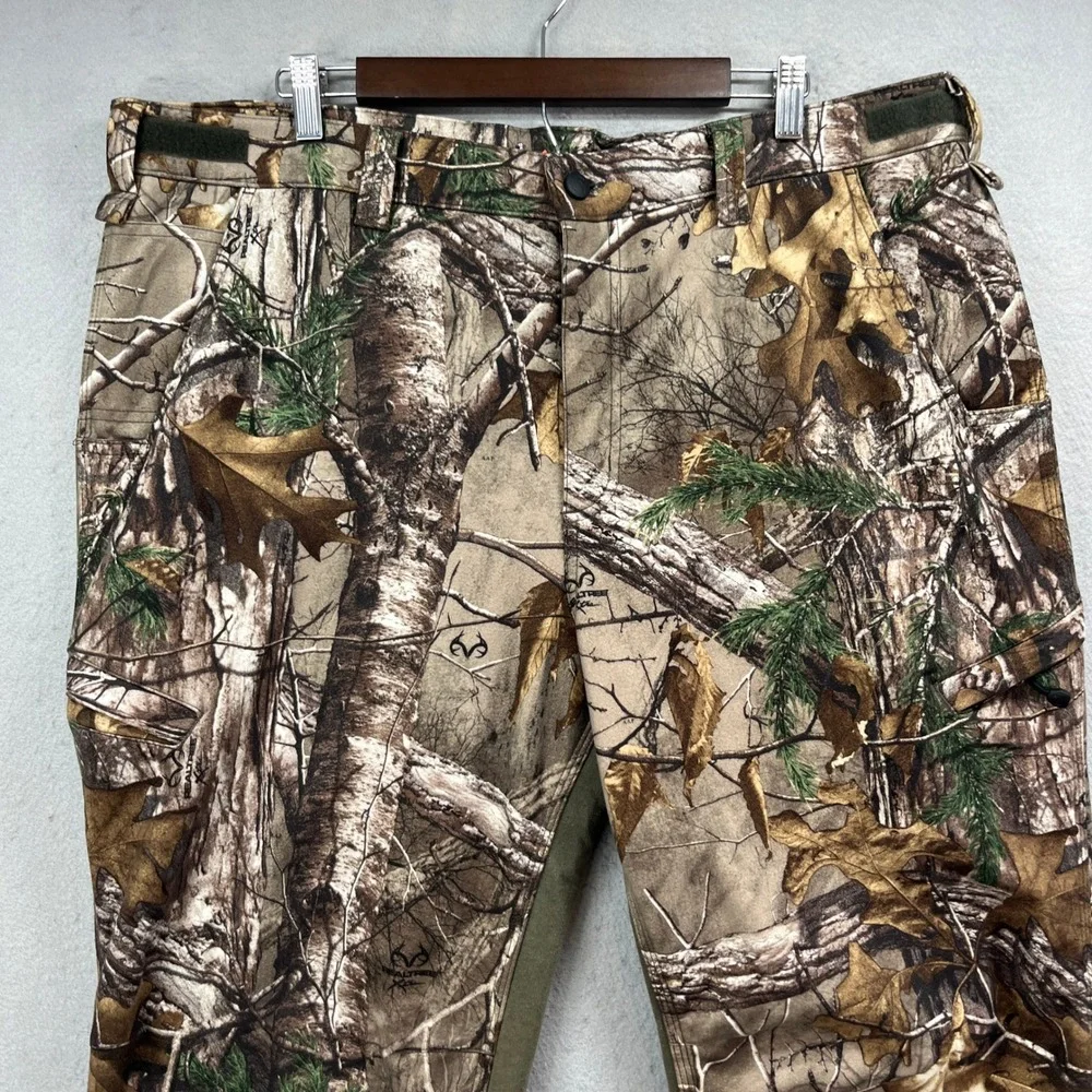 Carhartt Hunting Pants Mens XL Buckfield Realtree Xtra Camo Fleece Lined Outdoor